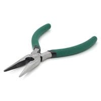 Круглогубцы с кусачками, зеленые ручки 135 х 35, Q100