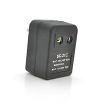 Преобразователь напряжения трансформаторный 50W Input 110 V / Output 220V, + универсальная розетка