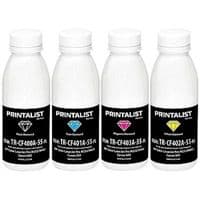 Тонер HP CLJ Pro M252/M452, SET Canon 045 Черный 60г/Цветной 50г Printalist (TR-M252-SET-PL)