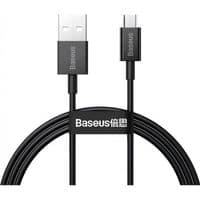 Кабель Baseus Superior Fast Charging USB-microUSB, 2м Black (CAMYS-A01)