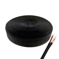 Кабель коаксиальный ATIS RG590 CU PE+2*0,5 (100м)