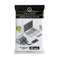 Вологі серветки для оргтехніки XoKo XO-Clean 20 шт (XO-Clean-20)
