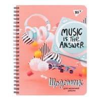 Щоденник шкільний Yes для музичної школи Music is the answer (911377)