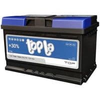 Аккумулятор автомобильный Topla 75 Ah/12V AGM (114 115)