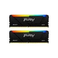Пам'ять ПК Kingston DDR4 32GB KIT (16GBx2) 3600 FURY Beast RGB