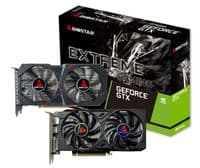 Відеокарта GeForce GTX 1660 Ti, Biostar, 6Gb GDDR6, 192-bit, DVI-D/HDMI/DP, 1770/12000 MHz, 8-pin (VN1666TF69)