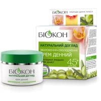 Крем для обличчя Біокон Натуральний догляд Зволоження + Омолодження 45+ Денний 50 мл (4820160032545)
