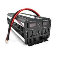 Инвертор напряжения Voltronic Wm-9000(5400Вт), 12 / 220 с аппроксимированной синусоидой, 2 универсальные розетки+ USB, клемы