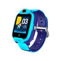   Детские смарт-часы  CANYON Jondy KW-44, 1.44''IPS colorful screen 240*240,  ASR3603S, Nano SIM card, 192+128MB, GSM(B3/B8), LTE(B1.2.3.5.7.8.20) 700mAh battery, built in TF card: 512MB, GPS,compatibility with iOS and android, host: 53.3*43.5*16mm strap: 230*20mm, 48g, Blue