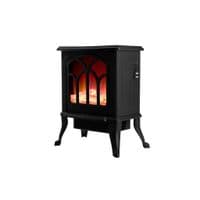 Тепловентилятор Neo Tools, 30м кв., 1500Вт, керам. нагрев. элемент (PTC), эффект пламени, черный