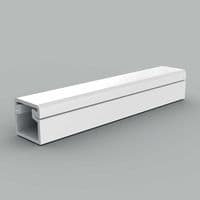 Кабельний канал з ПВХ білого кольору 17х17мм, серія LH