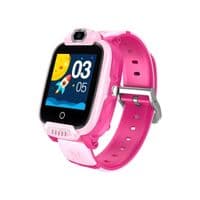 Детские смарт-часы CANYON Jondy KW-44, Kids smartwatch, 1.44''IPS colorful screen 240*240,  ASR3603S, Nano SIM card, 192+128MB, GSM(B3/B8), LTE(B1.2.3.5.7.8.20) 700mAh battery, built in TF card: 512MB, GPS,compatibility with iOS and android, Pink, host: 53.3*43.5*16mm strap: 230*20mm, 48g
