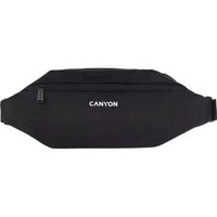 CANYON FB-1, поясна сумка, Специфікація продукту/розмір (мм): 270 мм x 130 мм x 55 мм, чорний, ЗОВНІШНІ матеріали: 100% поліестер, внутрішні матеріали: 100% поліестер, максимальна вага (кг): 4 кг