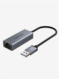 Сетевой адаптер Cabletime USB 100Mbps Ethernet, 0.15m, Space Grey (CB52G)