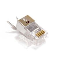 Коннектор кат.6A/7 RJ45 STP, 50μ, 1.50 мм, со вставкой