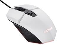 Миша Trust GXT 109 FELOX, White, USB, оптична, 200-6400 dpi, RGB підсвічування, 6 програмованих кнопок, 1.5 м (25066)