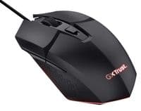 Миша Trust GXT 109 FELOX, Black, USB, оптична, 200-6400 dpi, RGB підсвічування, 6 програмованих кнопок, 1.5 м (25036)