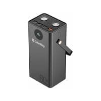 Універсальна мобільна батарея 60000 mAh, ColorWay, Black, 65 Вт, 4xUSB / Type-C, QC4.0, PD3.0, цифровий дисплей, LED ліхтарик (CW-PB600LPA5BK-PDD)