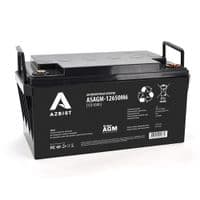 Аккумулятор AZBIST Super AGM ASAGM-12650M6, Black Case, 12V 65.0Ah ( 348 х 168 х 178 ) Q1 / 48