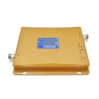 Усилитель GSM306-3G-4G 900 / 1800 / 2100МГц . Усилитель трехдиапазонный ( 1000-2000м.кв). Gold