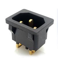 Трехконтактный разъем AC04 папа, 250V, 10A, под отверточную сборку, Q200