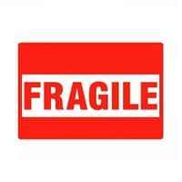 Наклейка на коробки &amp;quot;Fragile&amp;quot; для тендітного товару