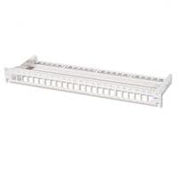 Патч-панель для 24 модулів Keystone, 1U, 19", Corning