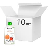 Детское пюре Mama knows Яблоко и Персик без сахара 90 г (4820016254459)