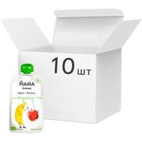 Детское пюре Mama knows Органическое Яблоко и Банан 90 г (4820016254558)
