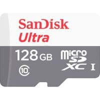 SanDisk Ultra microSDXC 128GB 100MB/s Class 10 UHS-I (4x6 pack size), EAN: 0619659196509