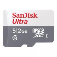 SanDisk Ultra microSDXC 512GB 100MB/s Class 10 UHS-I, EAN: 0619659196622