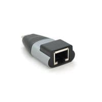 Переходник Type-C (папа) / RJ-45(мама), chip:RTL8153, 1000Mbps, Black