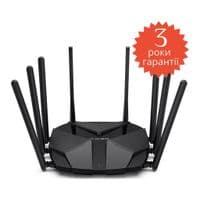 Аршрутизатор MERCUSYS MR90X AX6000 1x2.5GE WAN/LAN 1xGE WAN\LAN 2xGE LAN MU-MIMO OFDMA