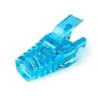 Ковпачок ізолюючий PiPo RJ-45 Cat.5/Cat.6 (100 шт/уп.), Transparent-black
