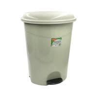 Контейнер для мусора Planet Household №5 с серой педалью 50 л (10595)