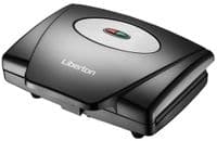 Бутербродниця Liberton LSM-7510, Black/Gray, 750W, пластини трикутні сендвічі 4шт, антипригарне покриття, індикатор готовності