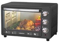 Електродуховка Liberton LEO-481 Graphite, 2000W, 48 л, металевий корпус, індикатор роботи, таймер, 3 режими нагрівання