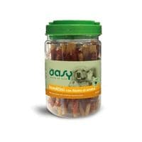 Лакомство для собак OASY Jerky Rawhide Twisted Stick утка 350 г (8053017346960)