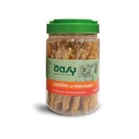 Лакомство для собак OASY Jerky Rawhide Twisted Stick курица 350 г (8053017343648)
