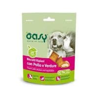 Лакомство для собак OASY TREATS Курица и овощи 80 г (8053017343082)