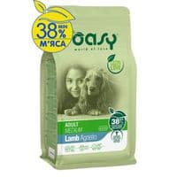 Сухой корм для собак OASY LIFESTAGE Adult Medium ягненок 3 кг (8053017349046)