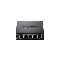 Коммутатор D-Link DES-105/E 5xFE, неуправляемый, Металл
