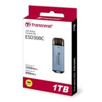 Портативний SSD Transcend 1TB USB 3.1 Gen 2 Type-C ESD300 Blue