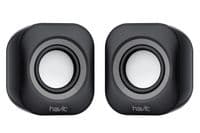 Колонки 2.0 Havit HV-SK704 Black, 2 x 3 Вт, пластиковий корпус, живлення від USB (6939119057039)