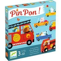 Настольная игра Djeco Пожарные (Pin Pon!) (DJ08571)