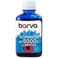 Чорнило Barva Brother BT5000C, DCP-T310/T510W/T710W, Cyan, 180мл (BBT5000C-754)