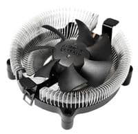 Кулер для процесора PcCooler E80, алюминий, 1x75 мм, для Intel 1200/115x, AMD AMx/FMx, до 65 Вт