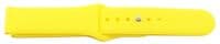 Ремінець для смарт-годин Amazfit, Samsung, Huawei, 20 mm, SILICONE, Yellow