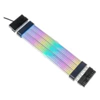 Кабель для ПК Qube RGB 24 pin Female to Male, Black
