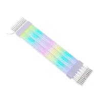 Кабель для ПК Qube RGB 24 pin Female to Male, White